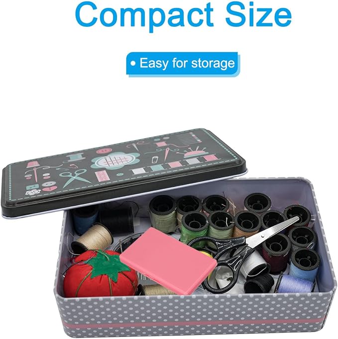 PATIKIL Magnetic Needle Storage Case, Plastic Portable Sewing Pin Keeper Needle - Image 4