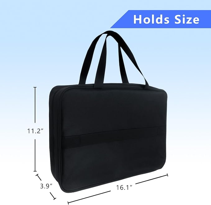 17-Pocket Board Game Organizer Carry Case - Image 4