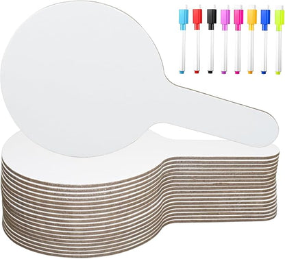 33Pcs Dry Erase Answer Paddles by ZPOYOT