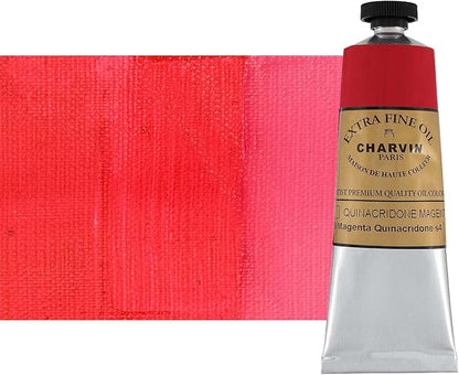 Charvin Extra Fine Oil Paint, Quinacridone Magenta 60 mL by Unknown