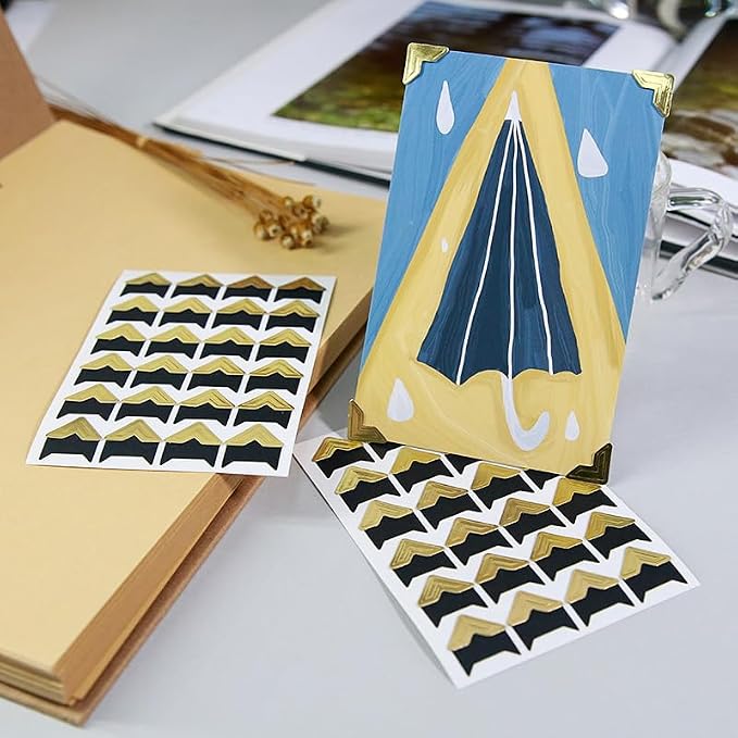 360 Count Self-Adhesive Acid Free Photo Corners - Image 4