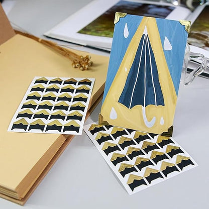 360 Count Self-Adhesive Acid Free Photo Corners - Image 4