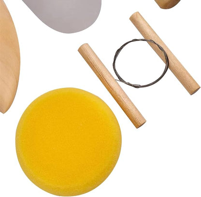 S & E TEACHER'S EDITION 19 Pcs Pottery Tools & Clay Sculpting Tools, Double - Image 4