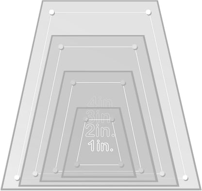 Quilting Acrylic Template Set | Precision Tools - Image 2
