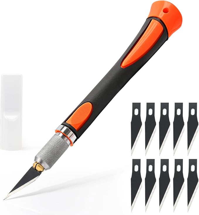 EHDIS Precision Hobby Knife Set Utility Craft Knife Kit by EHDIS