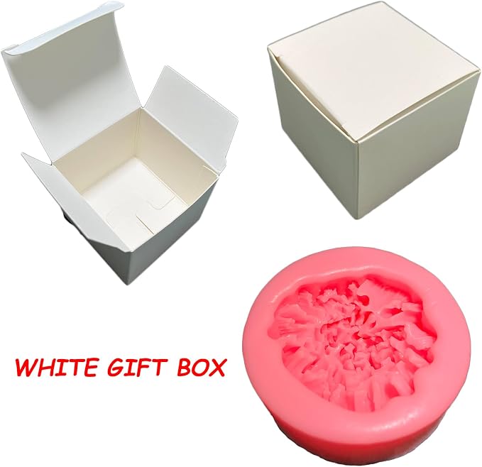 Soap Molds Carnations Flower, 3D Flowers Silicone Handmade DIY Candy Melt Mold - Image 2