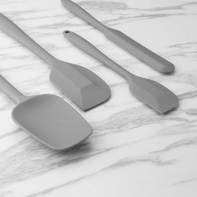4 Piece Silicone Spatula Set, Flexible Heat Resistant Non-scratch Baking - Image 6