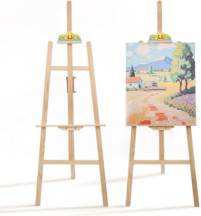 Wooden Easel Stand for Sign and Painting by Unknown