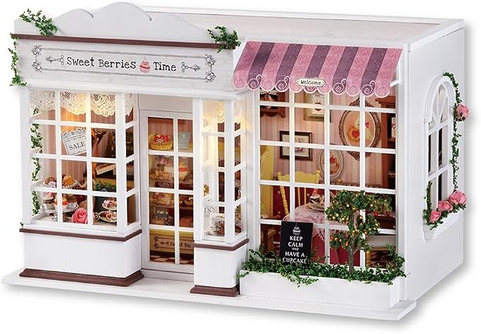 TuKIIE DIY Miniature Dollhouse Kit by TuKIIE