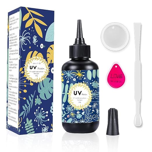 Crystal Clear Hard UV Resin Upgraded Formula Ultraviolet Fast Curing by OSBANG