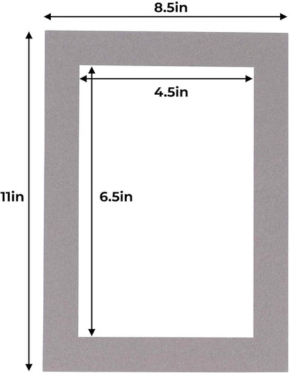 5x7 Mat for 8.5x11 Frame - Image 3