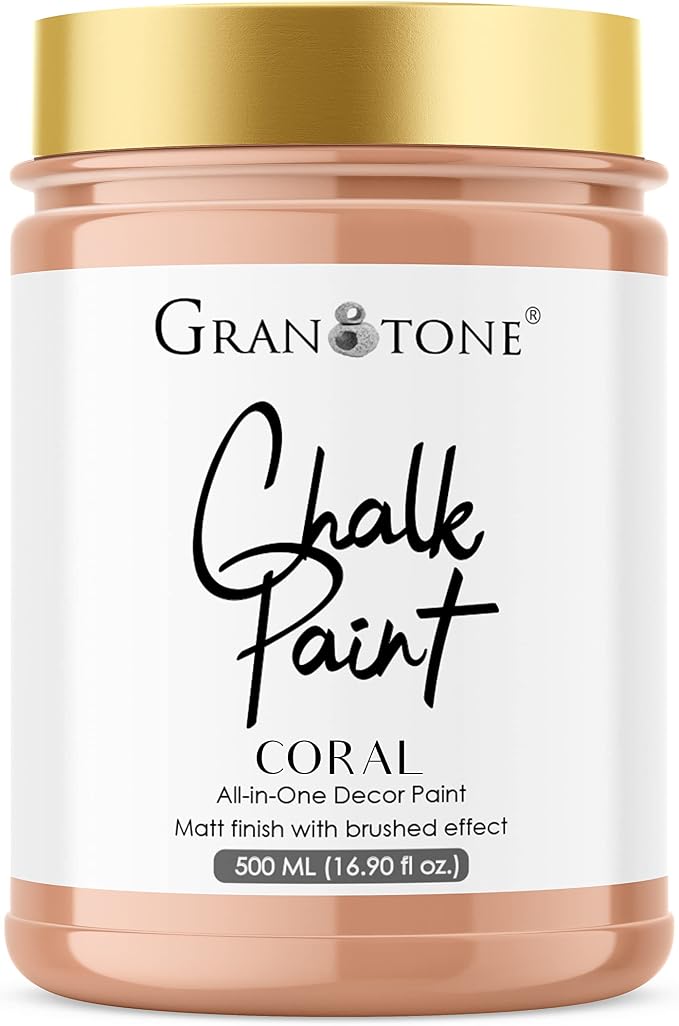 GRANOTONE Chalk Paint for Furniture | Matt-Finish Water-Based Acrylic Paint for by GRANOTONE