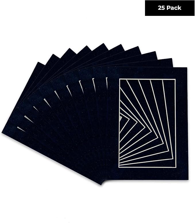 Pack of 25 Acid Free 11x14 Mats Bevel Cut - Image 2