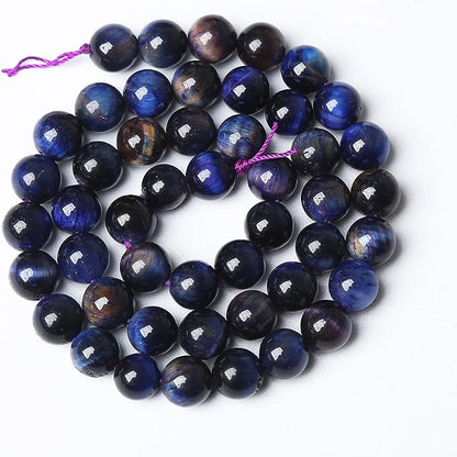 120PCS 6mm AAA Natural Tiger Eye Stone Beads Gemstone Round Spacer Loose Beads - Image 5