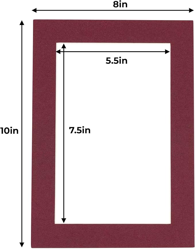 6x8 Mat for 8x10 Frame - Image 3