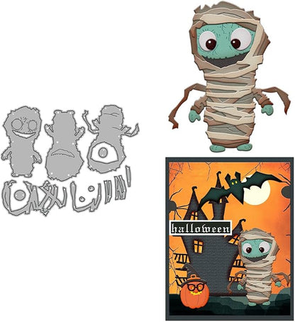 Halloween Clear Silicone stampReusable Stamp by YIXUAN