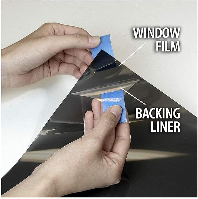 BDF EXNA20 Exterior Window Film Daytime Privacy and Heat Control Natural Black - Image 4