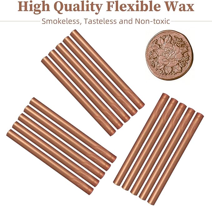 Wax Seal Sticks, Afobby 15 Pieces Glue Gun Sealing Wax Sticks - Image 2
