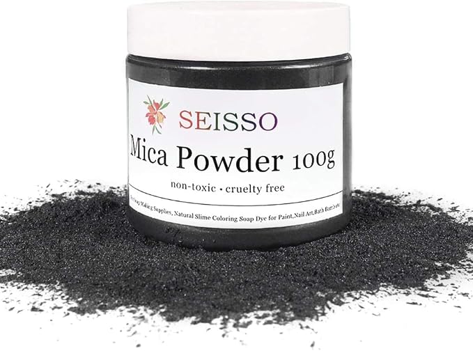 SEISSO Sliver Black Mica Powder - Image 2