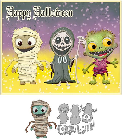 Halloween Clear Silicone stampReusable Stamp - Image 2