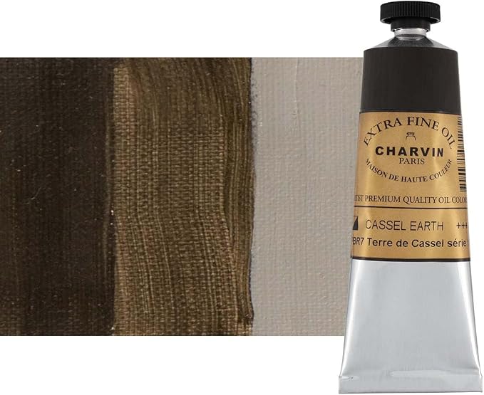 Charvin Extra Fine Oil Paint, Cassel Earth 60 mL by Unknown
