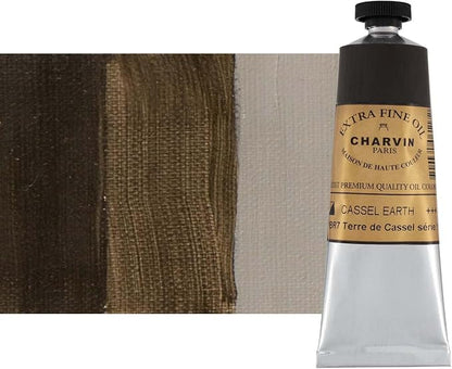 Charvin Extra Fine Oil Paint, Cassel Earth 60 mL by Unknown