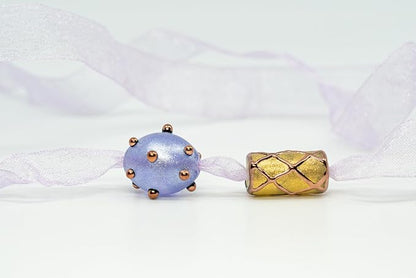 8 pcs Mix of Bohemia Lampwork Czech Glass Beads - Image 3