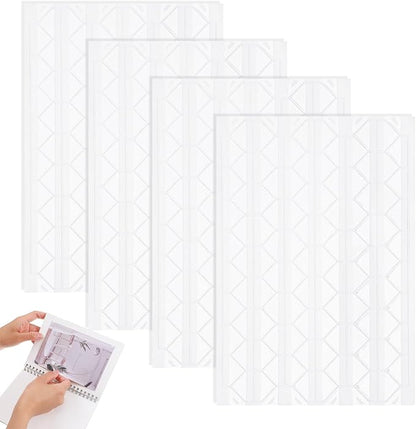 408PCS Photo Corners Self-Adhesive Acid Free Photo Corners Scrapbook Picture by Unknown