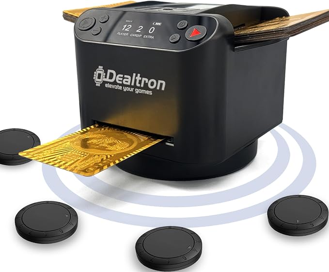 All-in-One Automatic Card Shuffler and Dealer, by WelcometoDealtron