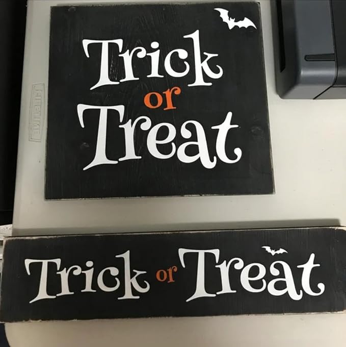 Halloween Stencils for Painting on Wood 12”x8” Large Halloween Stencil Boo - Image 8