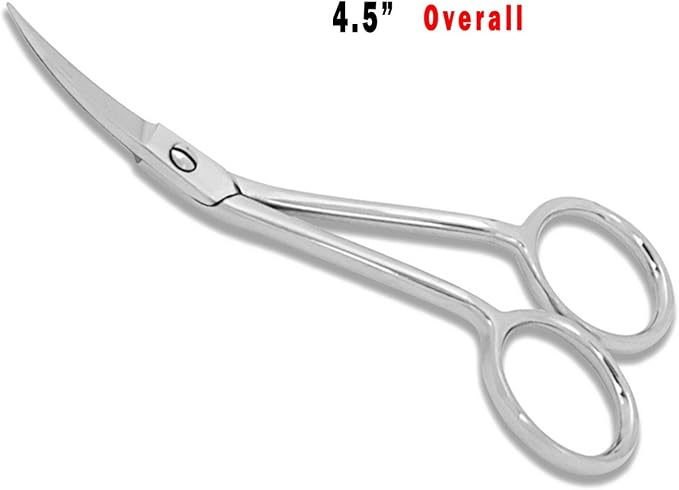 4 Pcs Professional Embroidery Duckbill Applique Scissors - Image 4