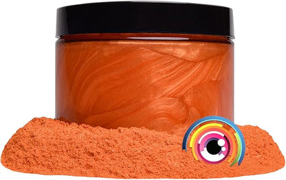 Eye Candy Pigments Premium Orange Mica Powder - Image 5
