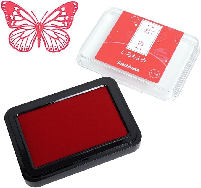 IROMOYO Stamp PAD, Traditional Japanese Ink Colour, Oil-Based Ink pad by Artline
