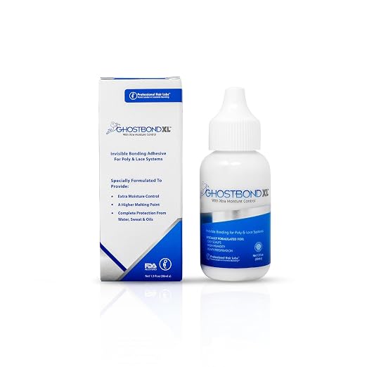 GHOSTBOND XL Hair Replacement Adhesive 1.3oz & Elastic Meltband Set | Invisible - Image 5