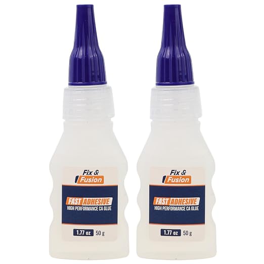 FIX & FUSION Ca Super Glue, Fast Adhesive/Cyanoacrylate Glue by FIXFUSION