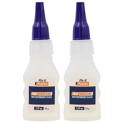 FIX & FUSION Ca Super Glue, Fast Adhesive/Cyanoacrylate Glue by FIXFUSION
