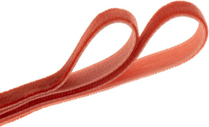 Vintage Terracotta Velvet Ribbon Christmas Ribbon - Image 2