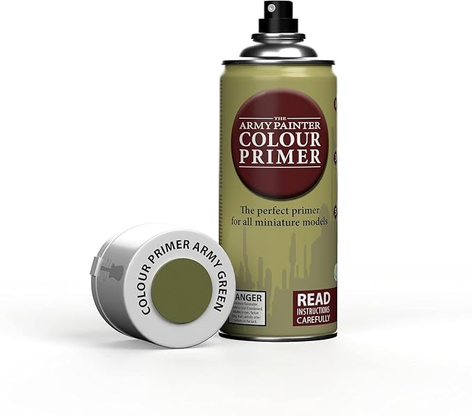 The Army Painter Color Primer Spray Paint, Army Green, 13.5oz by TheArmyPainter
