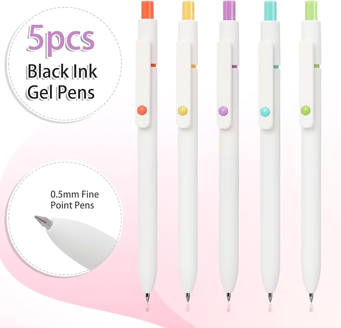 FIOVER Gel Pens, Gifts for Women and Men - Image 2