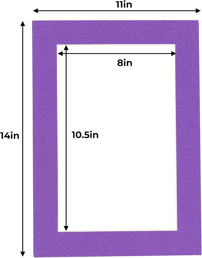 11x14 Mat for 8.5x11 Photo - Image 3