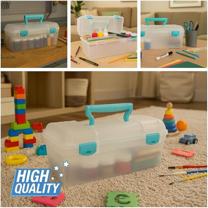 ArtBin 6937AG Essentials Lift-Out Tray Box, Portable Art & Craft Organizer - Image 5