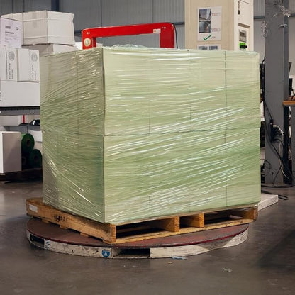 PSBM Green Stretch Wrap, 15 Inch x 1476 Feet, 144 Pack, Tinted Pre-Stretched - Image 6