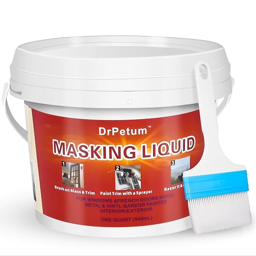 Masking Liquid Tape, Transparent Peelable Coating by ATGCat