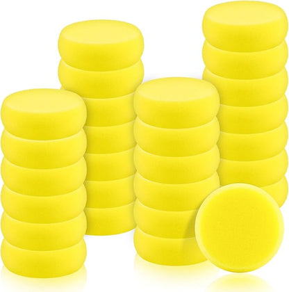 27 Pack Round Painting Sponge, 2.9 Inch Pottery Sponges, Clay Sponge - Image 8