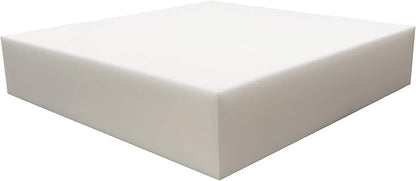 FoamRush 3" H x 24" W x 24" L Upholstery Foam Cushion High Density by FoamRush
