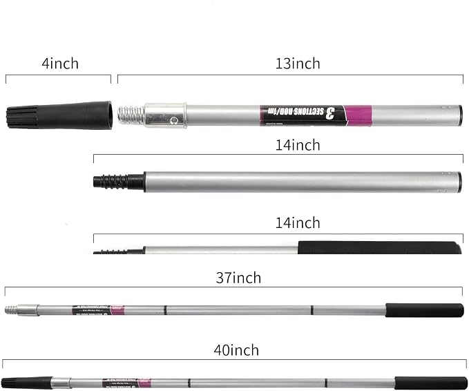 Extension Pole, 3 Piece Extension Pole Set, Extension Pole - Image 2