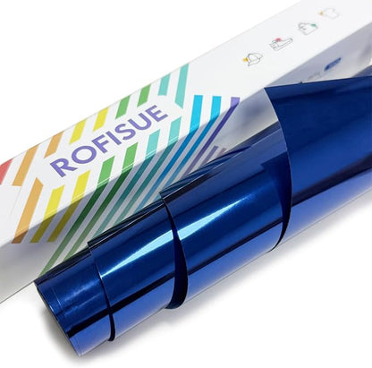ROFISUESheet MetallicFoil HeatTransferVinyl 12Inch*6Ft BundleChrome HTV by Unknown