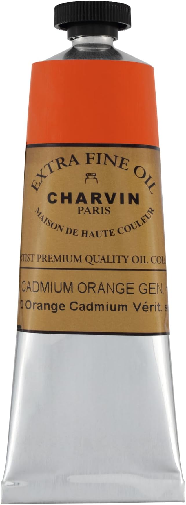 Charvin Extra Fine Oil Paint, Cadmium Scarlet 60 mL - Image 2