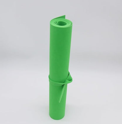 OISAKLD Light Green EVA Foam 2mm-10mm 13.7"×39" Craft Foam Sheet 74 kg/m³ Foam by OISAKLD