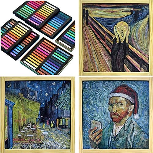 Non Toxic Artist Pastels, Square Soft Pastels Set, Chalks 12/24/36/48 Colors - Image 7